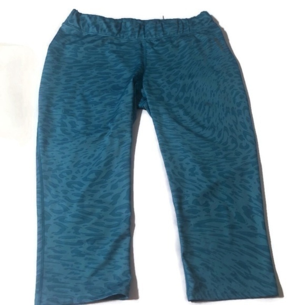 reebok Womens Active Wear Crop Pants Sz L